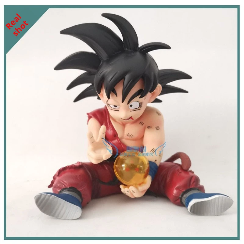 

Статуя Dragon Ball Goku GK, боевая версия, фигурка сидячей позы, аниме-модель автомобиля, декор приборной панели, коллекционный подарок