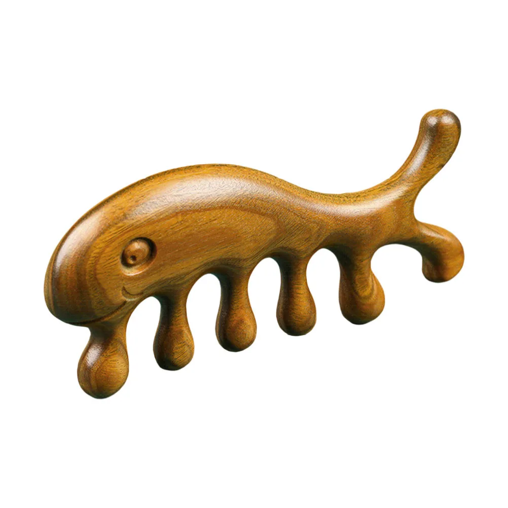 

Natural Sandalwood Massage Comb Anti-Hair Loss Head Scalp Massager Meridian Tool Comfortable Hair Care Accessory