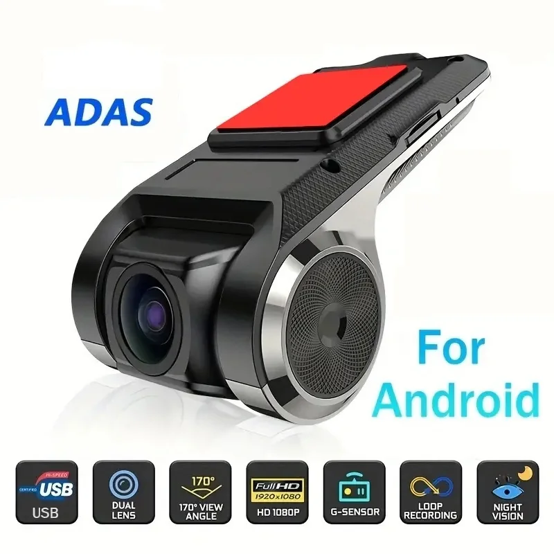 

U1 Car Android Navigator USB HD Driving Recorder Media Comes with ADAS Driving Assistance Function Car