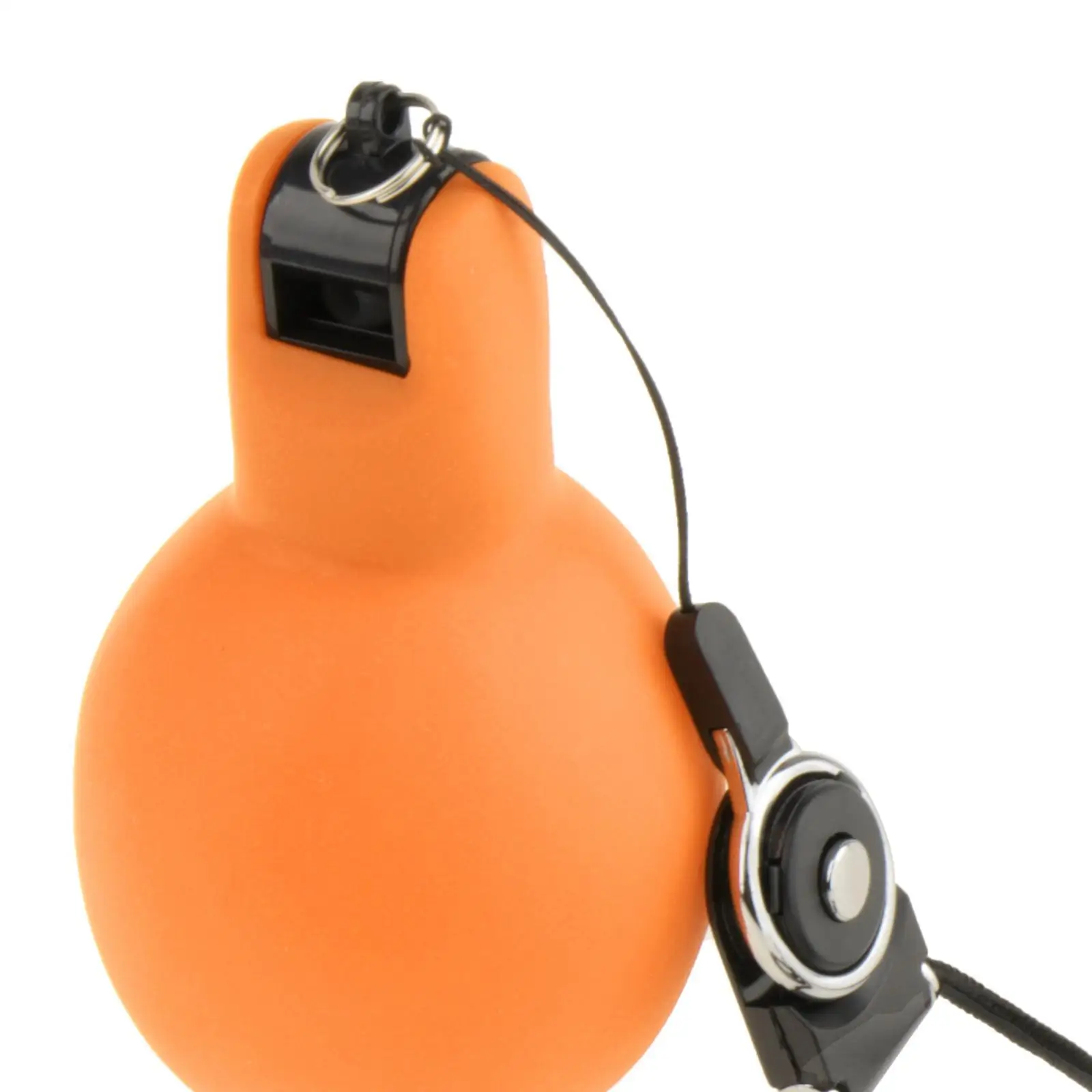 Hand Squeeze Whistle PVC Handheld Whistle for Hiking Indoor Outdoor Referees