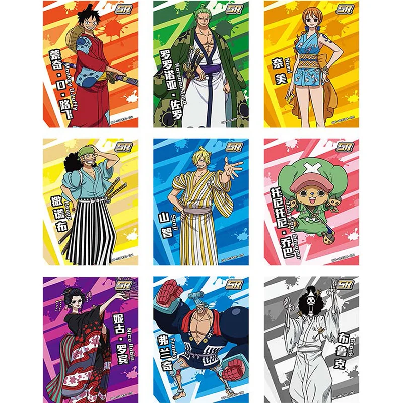 Wholesales One Piece Collection Cards Booster Box QIQUCHUANGXIANG Gift Set Rare Anime Trading Cards