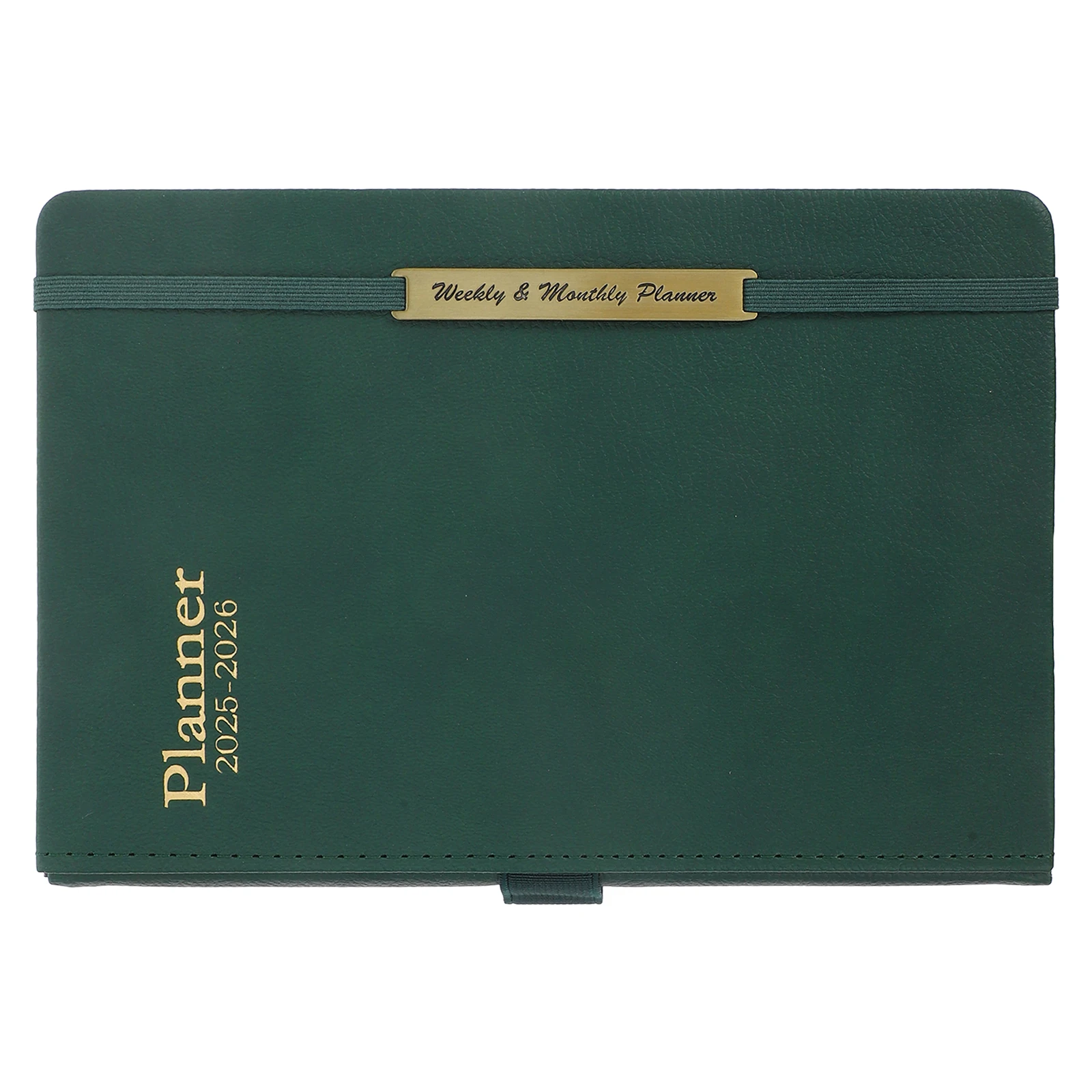 

2025-2026 Planner A5 18 Months Weekly Organizer Notebook PU Cover Thick Paper Daily Use Note Book Portable Planner For Students