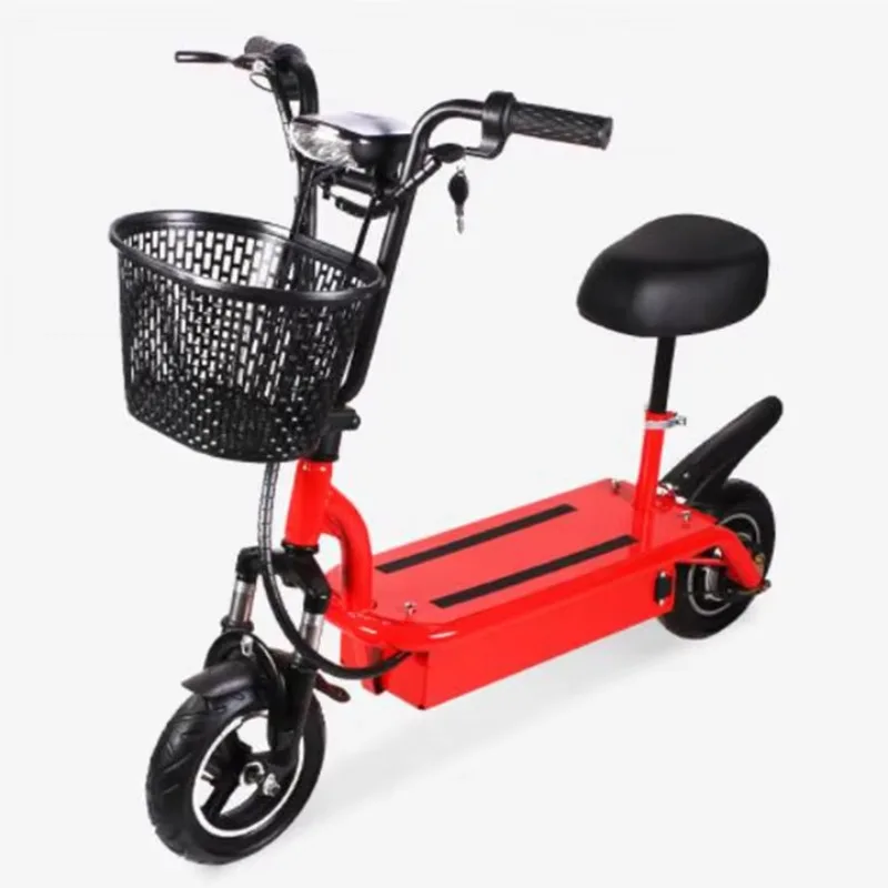 

2025 New Style Adult Scooters Supplier Customizable Foldable Red Black High Quality Electric Scooters Mini Two-wheeled Scooters