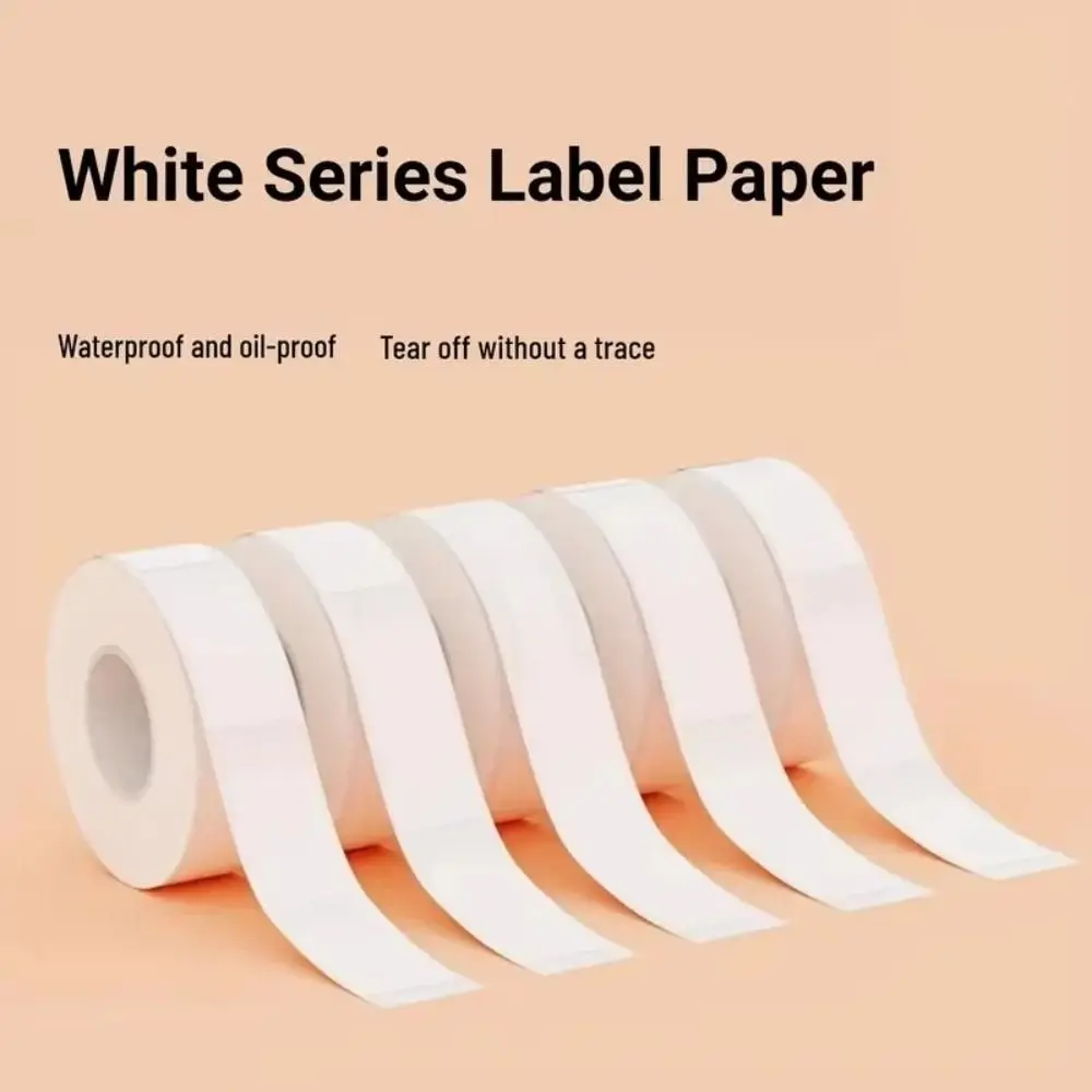 Waterproof Thermal Printer Stickers Replacement Multifunctional Thermal Printing Label Paper Tear-Resistant