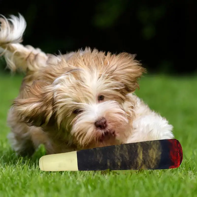 Squeaky Dog Toys Soft Dog Teething Toy Funny Shaped Plush Toy Dog Accessories Dog Teeth Cleaning Toy For Birthday Holiday