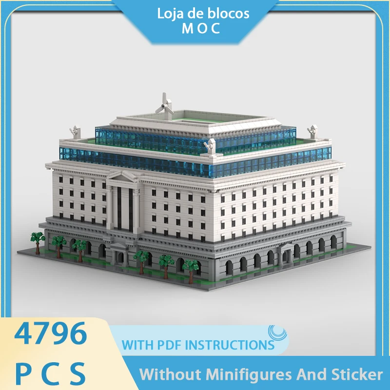 

Изысканная новинка: модель-конструктор MOC, технология строительства зданий типа «Констанс», модульный детский набор для самостоятельной сборки.