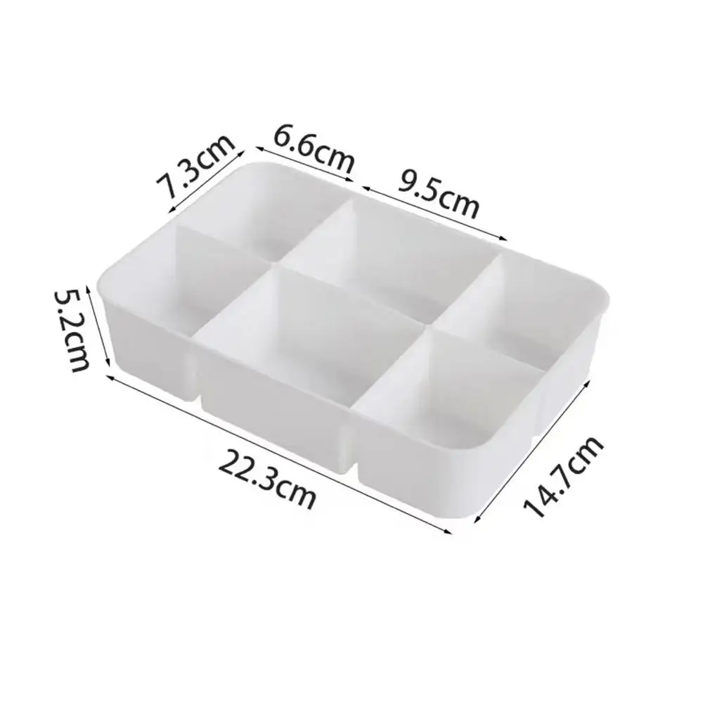 1 pz nuovo tavolo da cassetto organizer da scrivania trasparente 4 strati scatola per organizer per trucco contenitori per gioielli impilabili in plastica