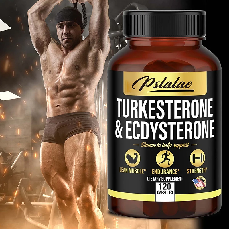 TURKESTERONE & ECDYSTERONE Extracts - Improves Male Performance, Endurance, Motivation, Focus & Muscle Mass