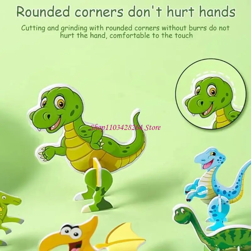 

25PCS/Set Colorful Puzzle Toy Cartoon Animal Theme Puzzle Block Educational Toy for Children Hand Eye Coordination Toy