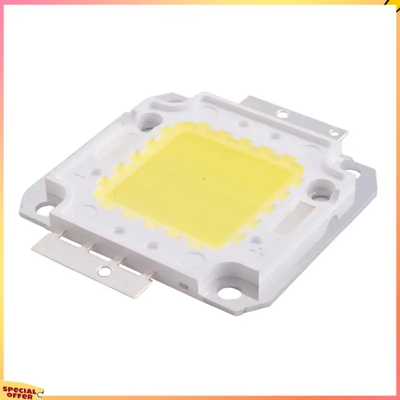 ABFI 5X ハイパワー 30W LED チップ電球ライトランプ DIY ホワイト 2200Lm 6500K