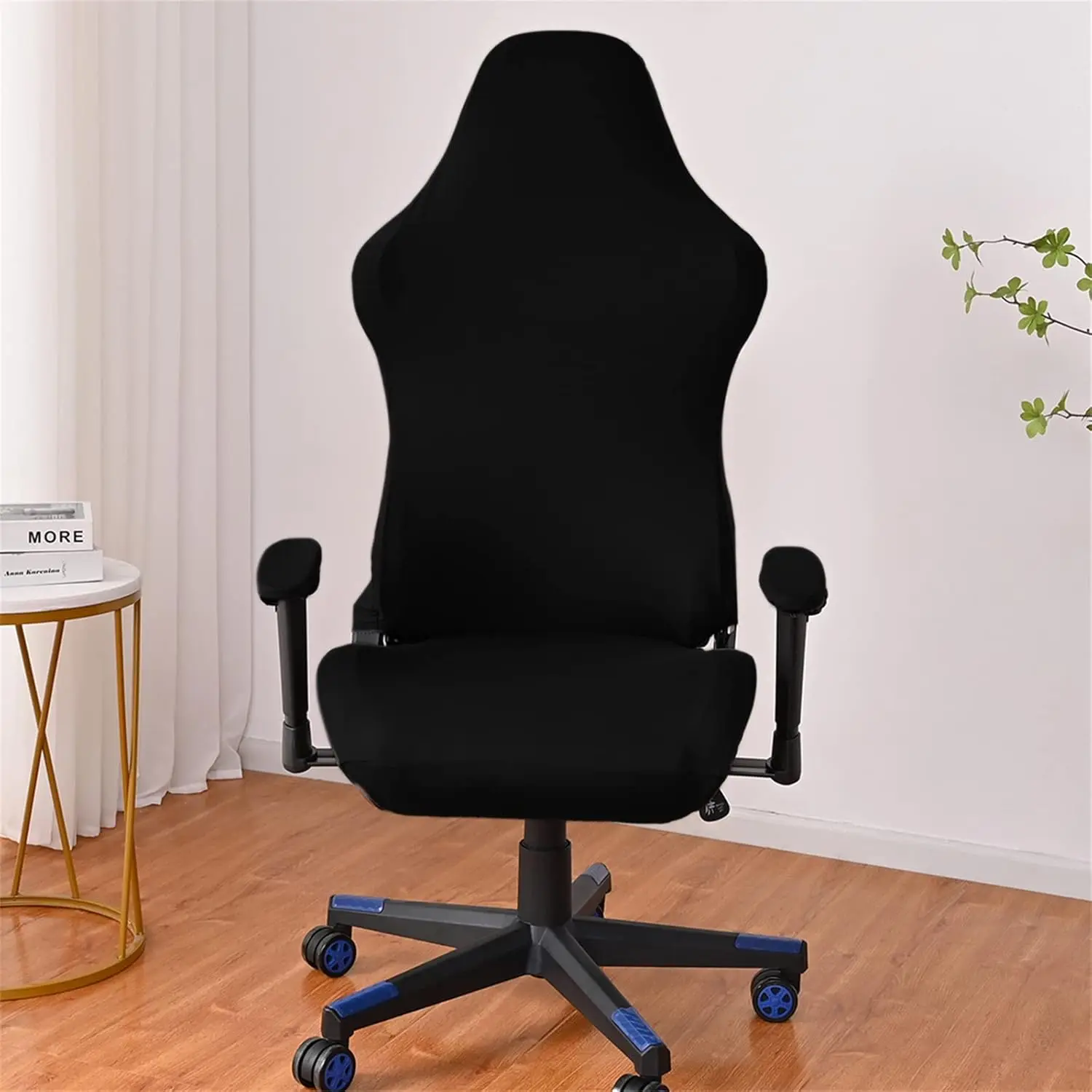 Gaming Chair Covers Slipcovers With Armrest Covers,Stretch Game Computer Office Desk Chair Cover Protector,Soft Polyester