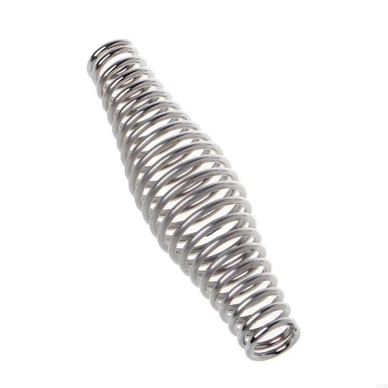 U0DE 4.33" 스테인레스 스틸 스프링 핸들 바베큐 액세서리용 바베큐 흡연자 그릴 구덩이