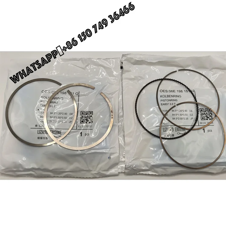 

Auto Engine Spare Parts Car Piston Rings Set for EA837 CJT Audi A4 A5 A6 C6 C7 Q7