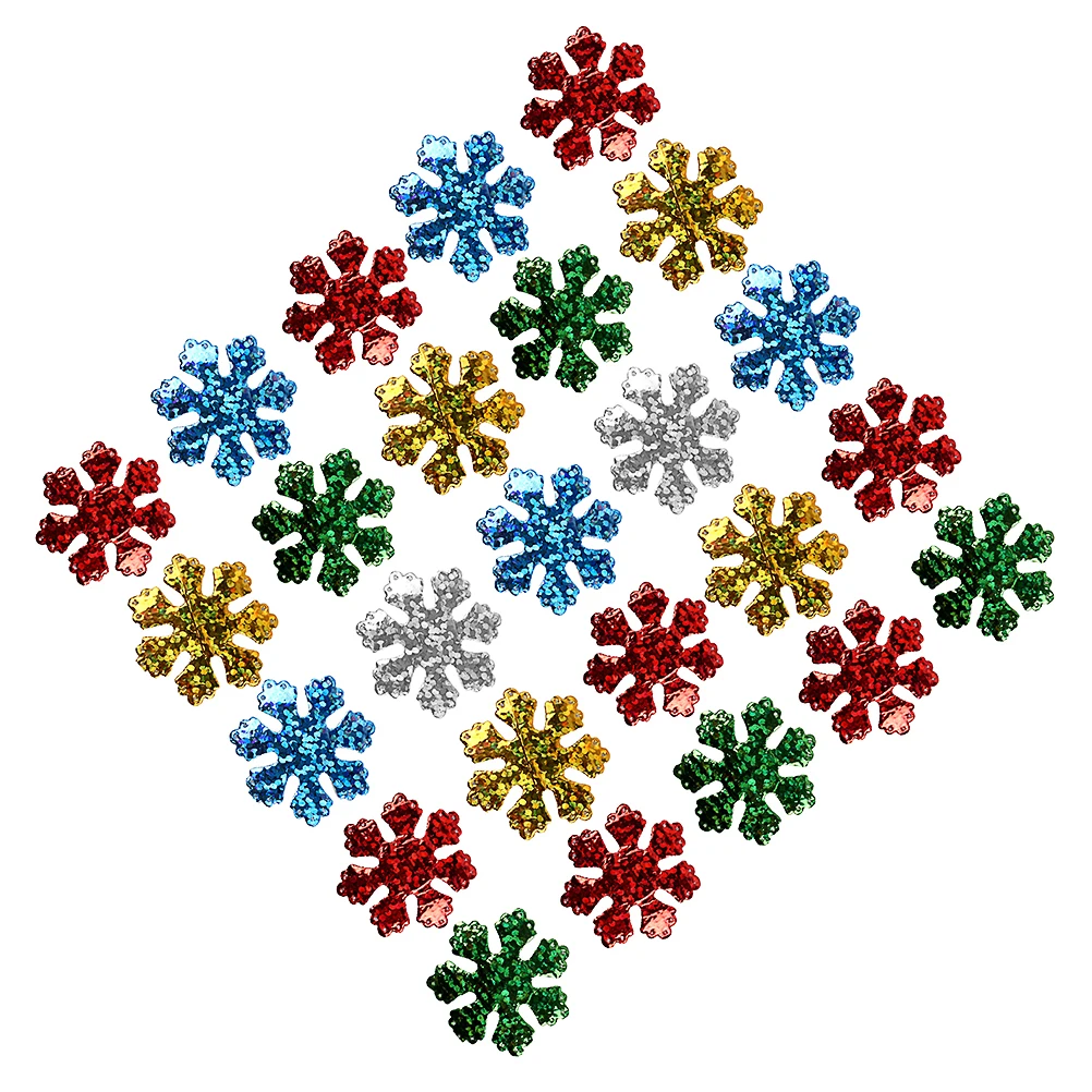 

200pcs Snowflake Decorations Christmas Creative Xmas Party Decor Simulation Snowflake Wedding Holiday Winter Birthday Bridal
