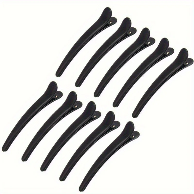 5/10/15/20pcs Professional Hair Clips Salon Barber Hairpins Plastic Single Prong Alligator Hair Clips - Detail 1