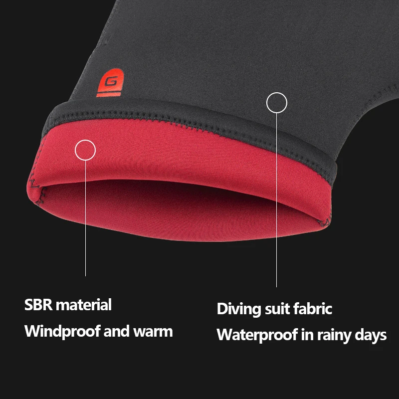 GIYO Winter Warm Cycling Glove Men Women Wind Waterproof Handlebar Mittens MTB Road Bike Bar Gloves Mitts For Bicycle Safety