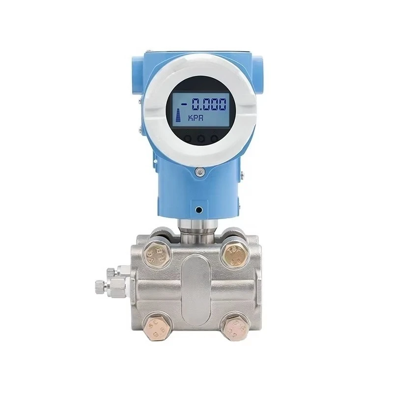 LFT710 Smart Single Crystal Silicon Differential Pressure Transmitter 4-20mA HART 12-42VDC 0.05% Accuracy