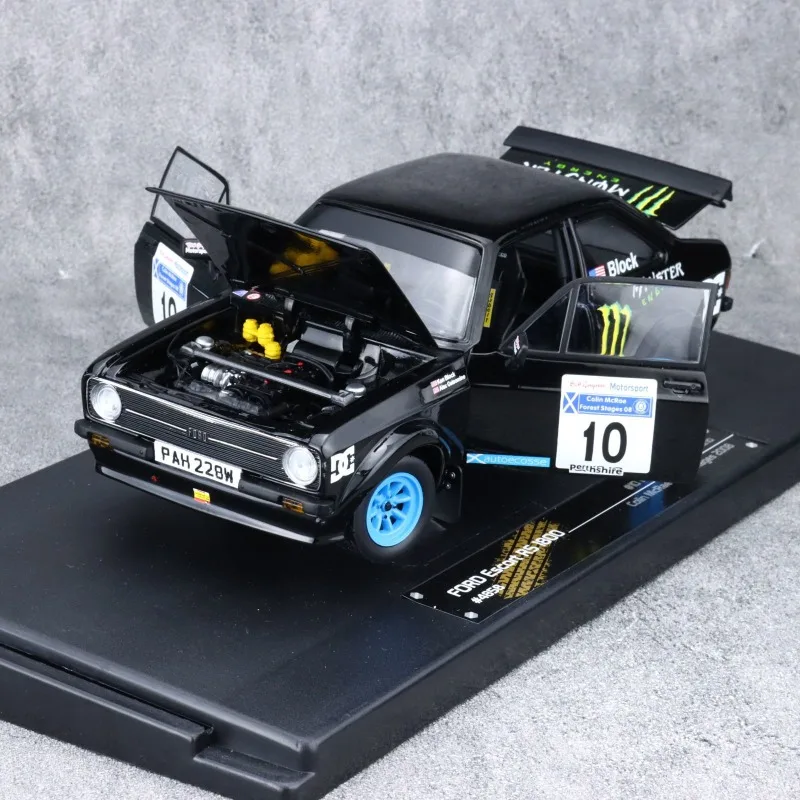 欠陥特別オファー サンスター 1/18 スケール フォード合金モデルカー フォード WRC 10 #   ドリフトプレイビークルおもちゃ男の子用ギフトオリジナルボックス