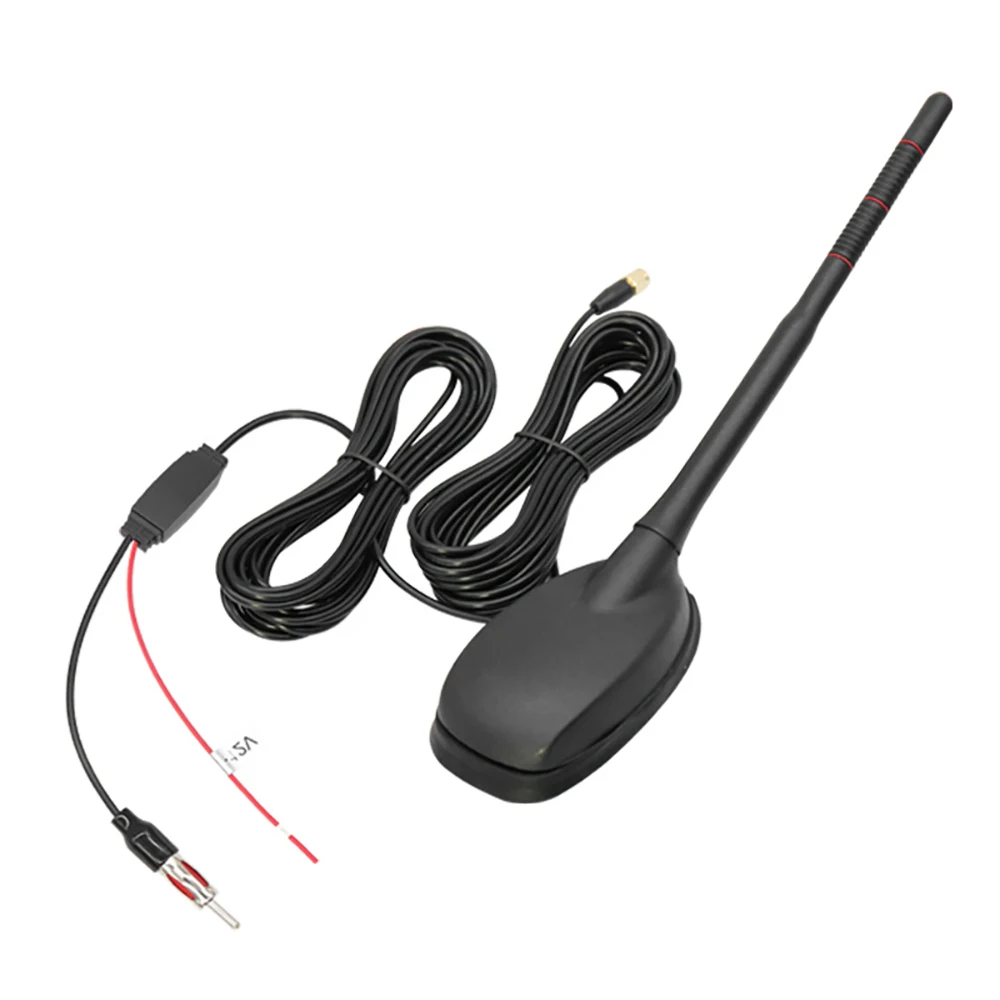 Car Auto GPS+FM/AM+DAB Radio Antenna Aerial Signal Amplifier DAB+