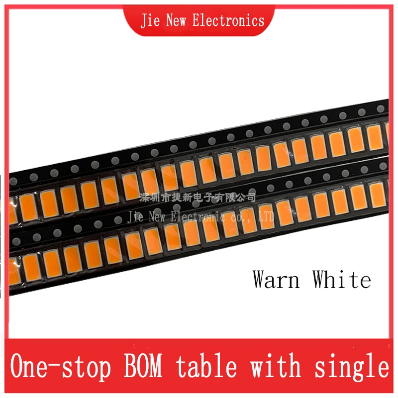 100pcs/lot SMD LED Diodes 5730 Green RED WARM White ICE Blue Yellow Pink Purple-UV Orange NEW