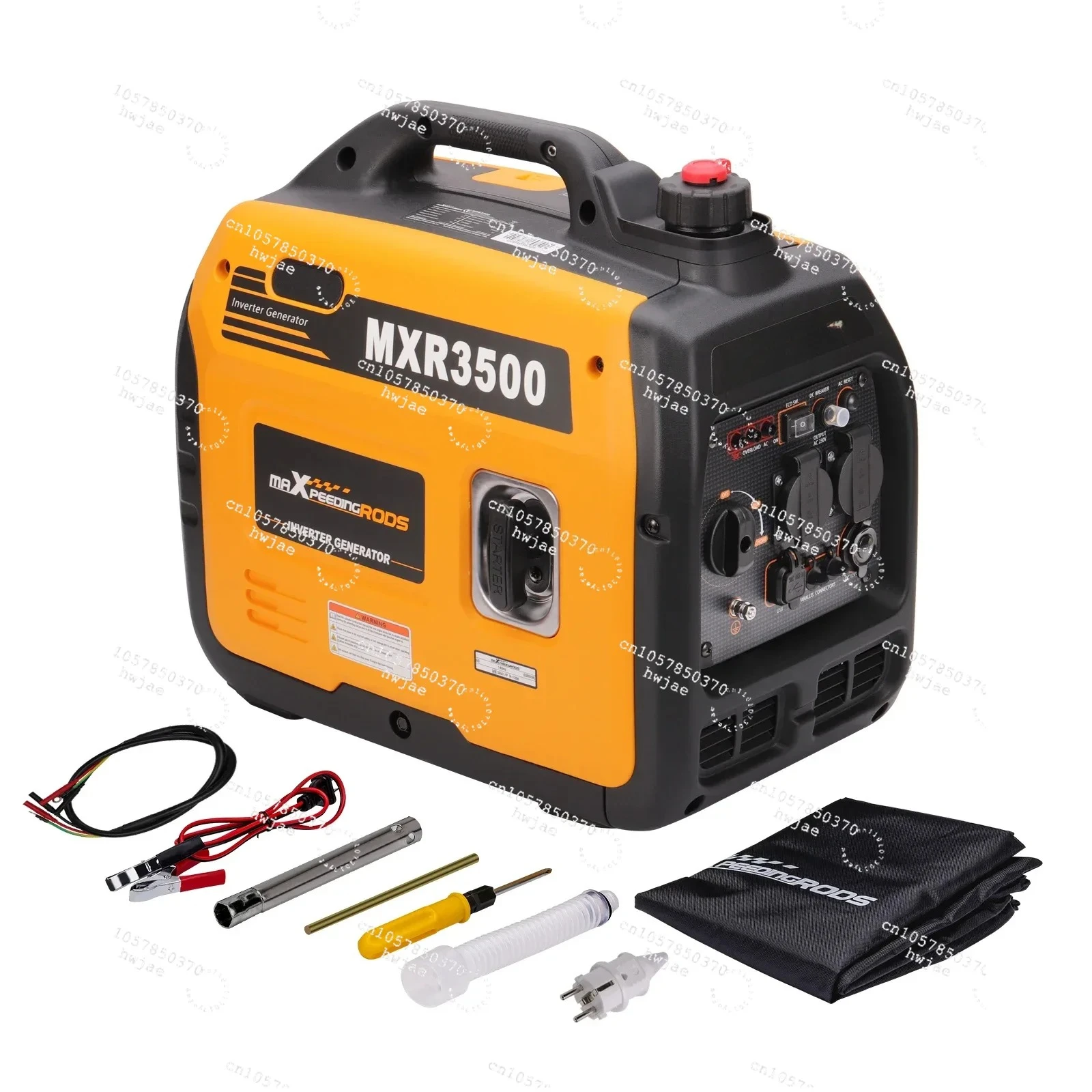 'For Maxpeedingrods Factory 3.3KW CE Portable Power Petrol  Generators Inverter with Stocks