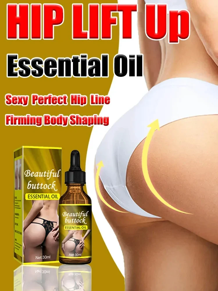 Hip Buttock Essential Oils Fast Growth Butt Enhancer Breast Enlargement Body Sexy Care For Women Hip Lift Butt Enhancement Cream