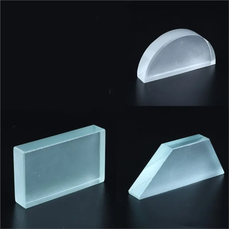 3pcs/lot Optical glass brick Physics Light refraction reflection experiment teaching aid