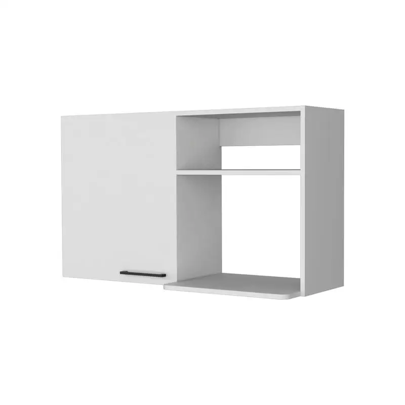 White Wall Cabinet 2 Door Storage Solutions for Home Organization
