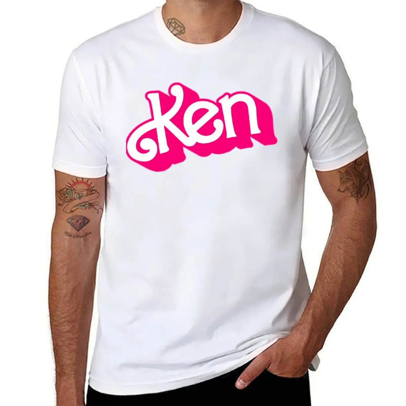 

Ken Logo T-Shirt anime t shirts oversize mens graphic t shirts T-Shirt