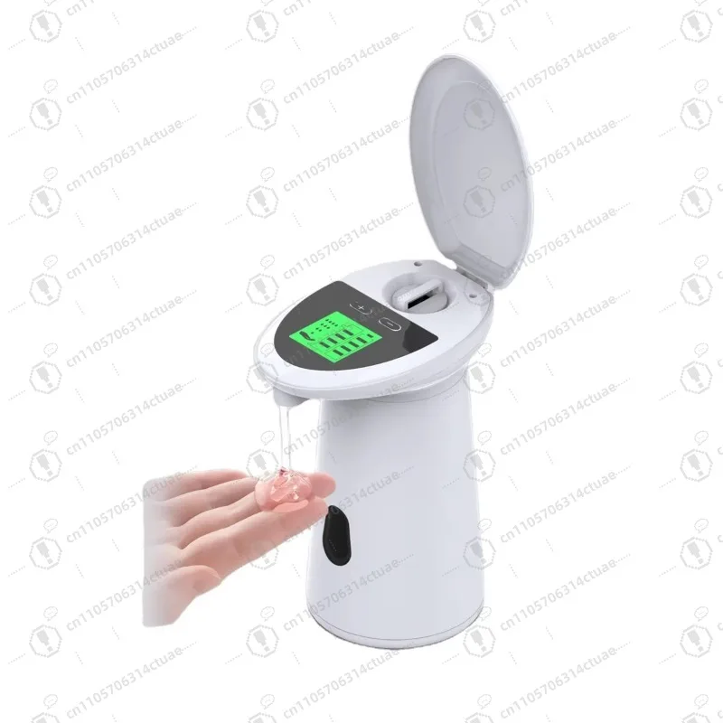 

Smart LCD ABS Automatic Touchless Foam Soap Dispenser 280 ml Capacity Battery Powered Modern Design Easy to Operate