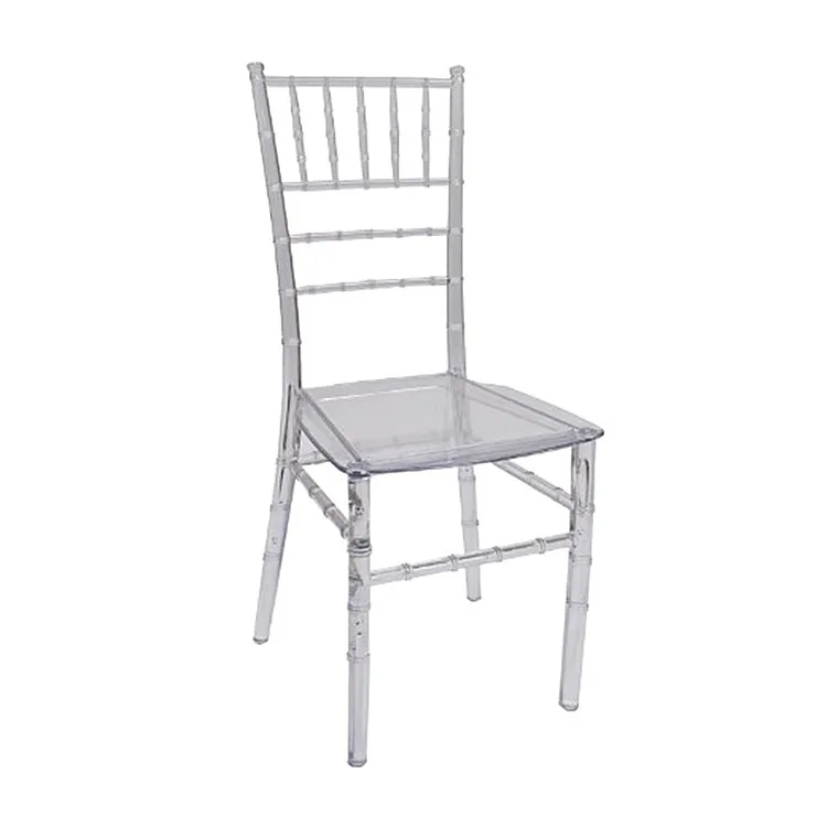 

Transparent Polycarbonate Chair for Events Wedding Chair Chiavari Tiffany Chair