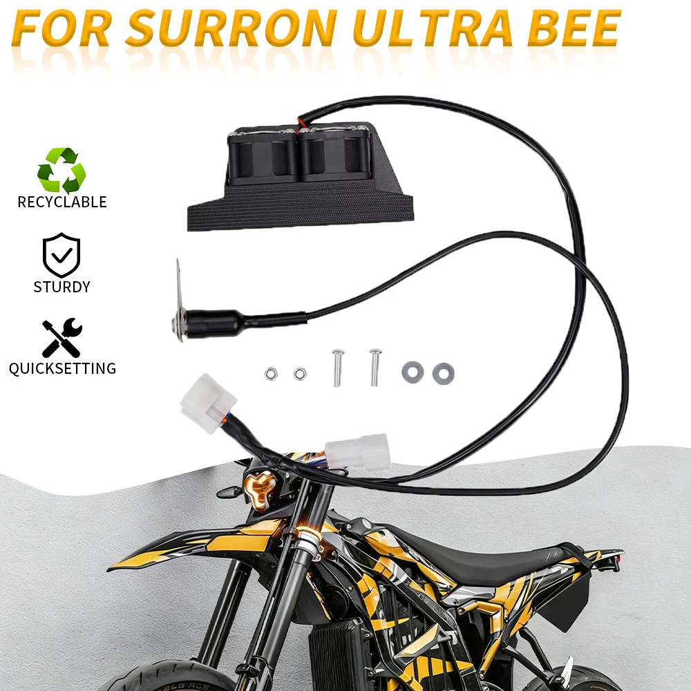 Motorrad-Lüfter Elektrische Dirt Bike Teile für Surron Ultrabee Motocross Steuerbare Lüfter Offroad-Wärmeableitung JFG Motorrad