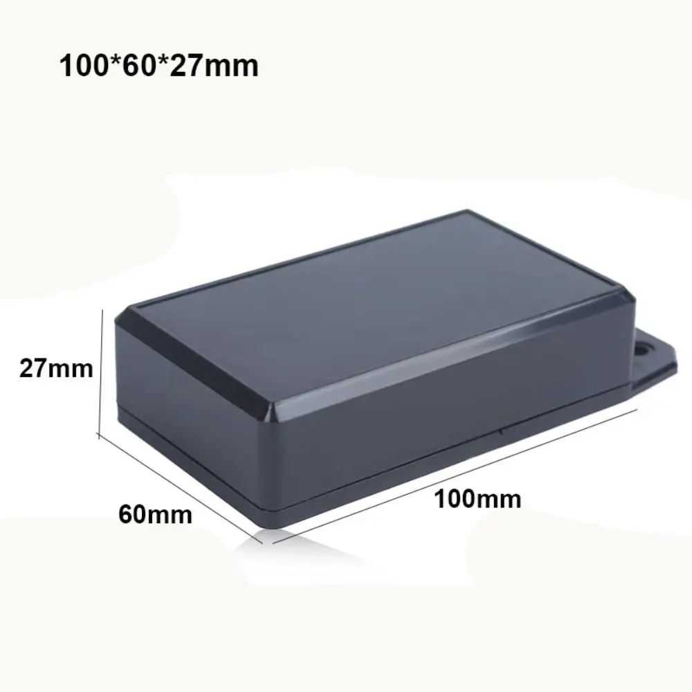 High Quality ABS Plastic Enclosure Project Box Black White Waterproof Storage Case 9 Styles DIY Housing Instrument Case