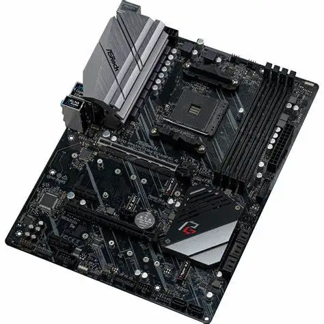 X570 Motherboard ASROCK X570 Phantom Gaming 4 Socket AM4 4×DDR4 128GB PCI-E 4.0 SATA III HDMI ATX For Ryzen 5000 G-Series cpu