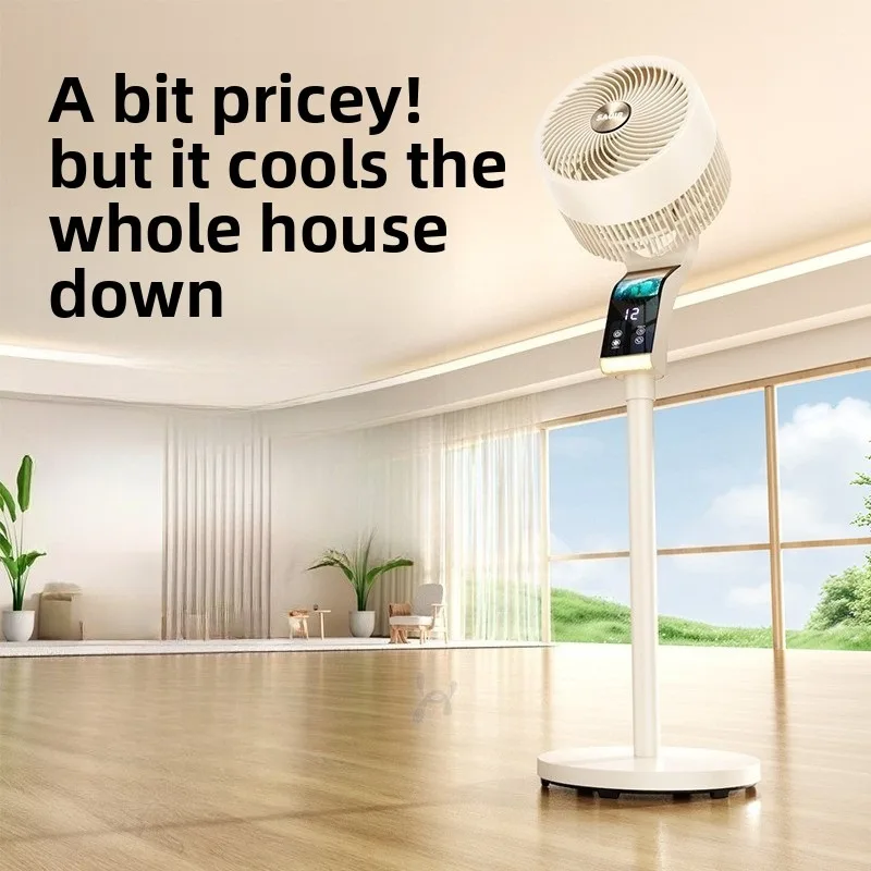 Air Circulation Fan Quiet Standing Fan Bedroom Dormitory Household Floor Fan High Wind Air Circulator Floor Fan