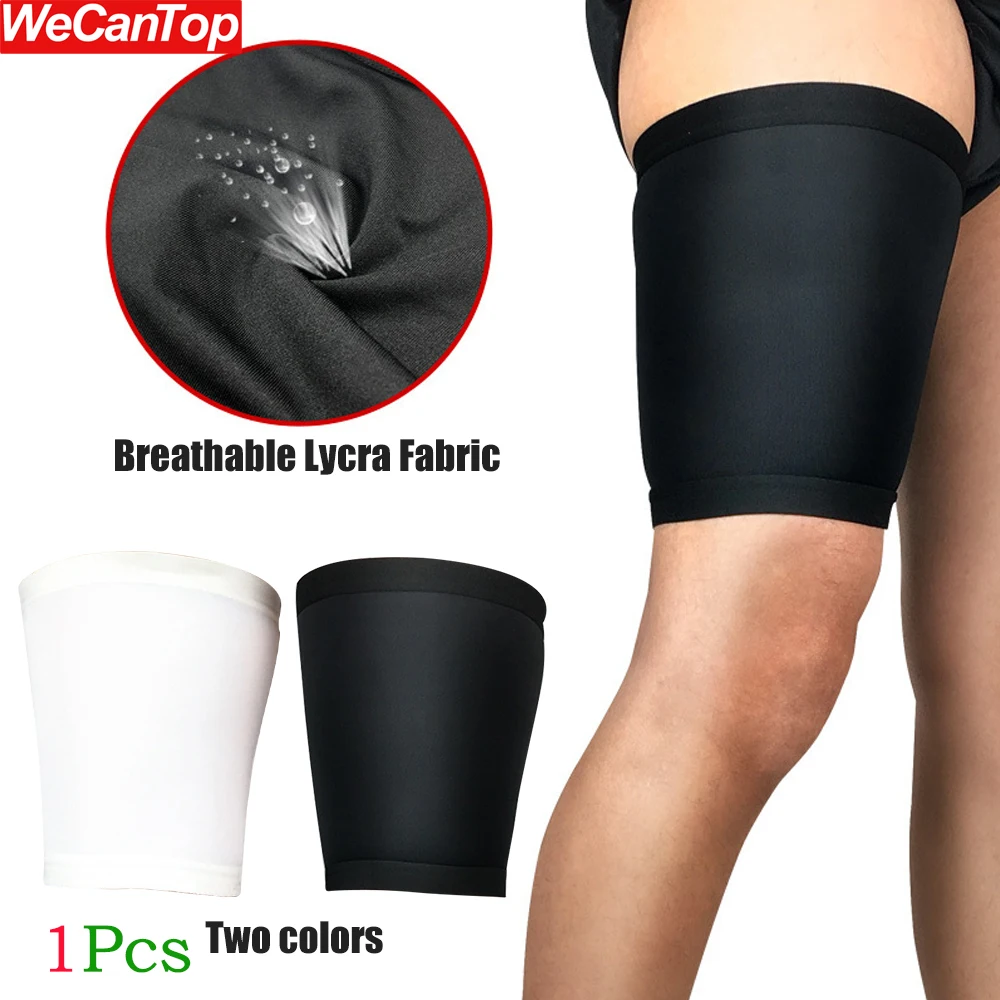 1Pcs Thigh Compression Sleeve,Hamstring Compression Sleeve for Pain,Thigh Brace Support Anti Slip Upper Leg Sleeve for Men Women