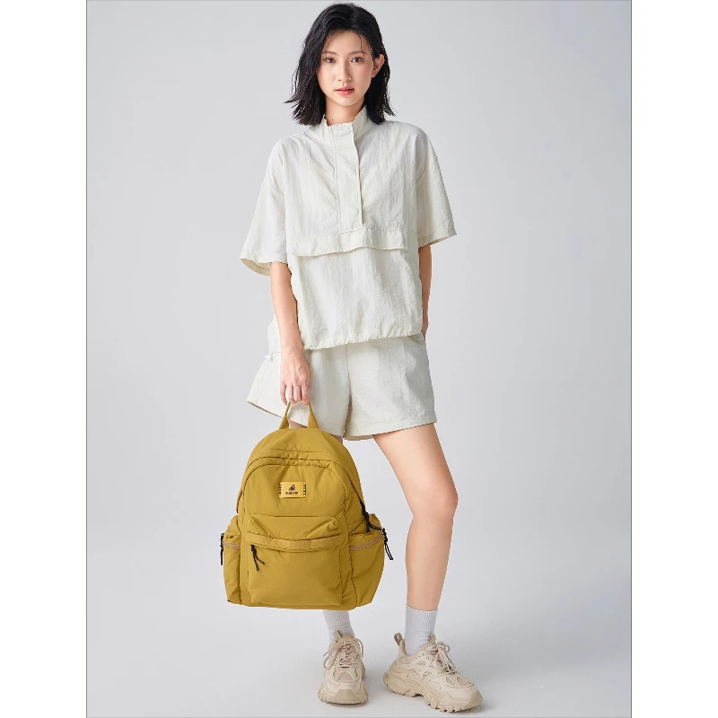 

FOUVOR 2026 New Women Backpack Lightweight Travel Bag Casual Student Schoolbag Urban Commute Rucksack Travel Backpacks 3072-05