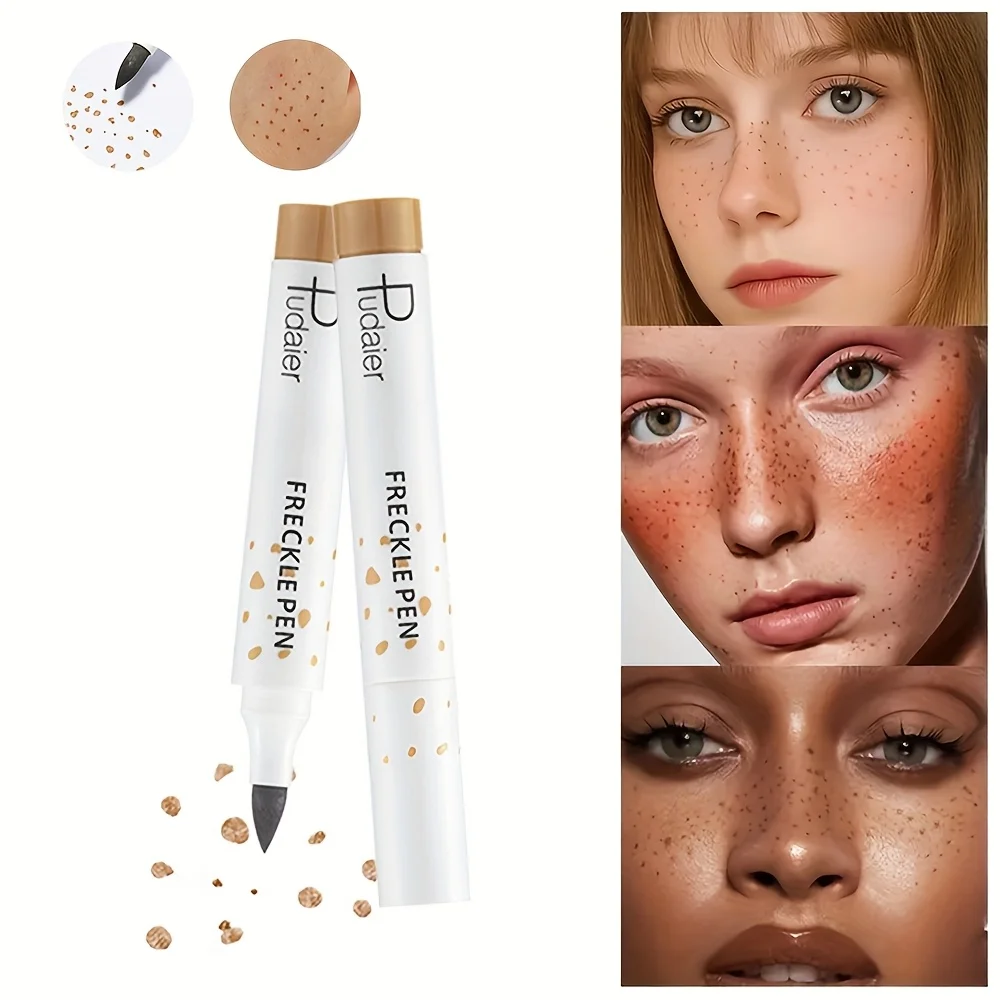 1pc caneta de ponto de sardas-secagem rápida, colorfast, secagem rápida, de longa duração, à prova d'água e fácil de colorir, caneta de ponto de sardas
