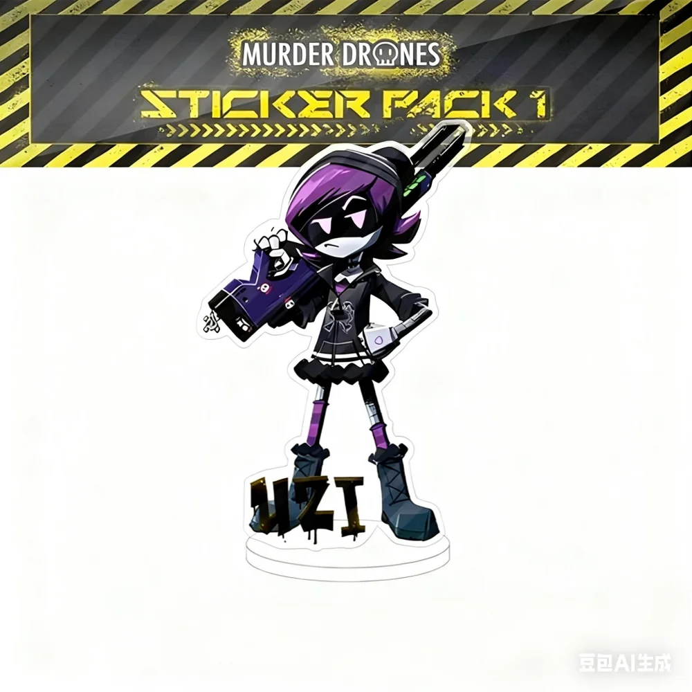 15 سنتيمتر القتل الطائرات بدون طيار الموسم 1 تأثيري عوزي N V J دمية الاكريليك حامل نموذج لوحة زخارف مكتب أنيمي