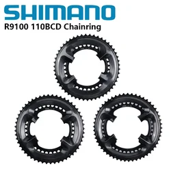 Shimano DURA ACE R9100 11speed Black Chairing Bike Bicycle 110BCD 50T 52T 54T 55T 34T 36T 39T For R9100 Crankset Road Accessory