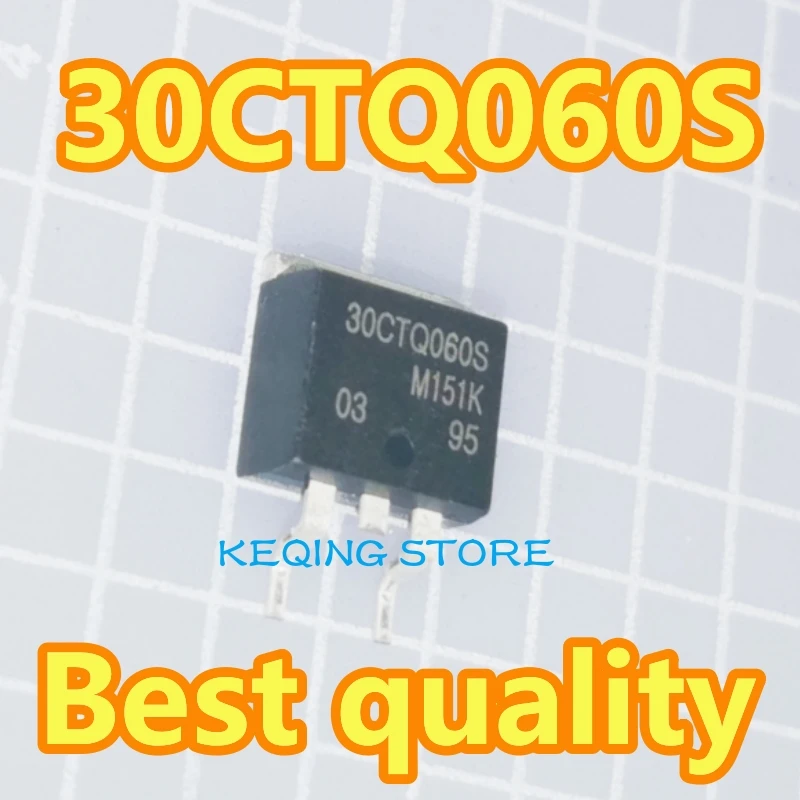 50PCS/100PCS 30CTQ060STRL 30CTQ060S TO-263 Sufficient Parameter