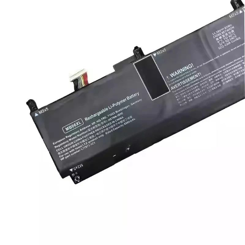 New Laptop Battery MB06XL 11.58V 83Wh For HP ZBook Studio G7 G8 Mobile Workstation Series Notebook L78553-005 HSTNN-IB9E