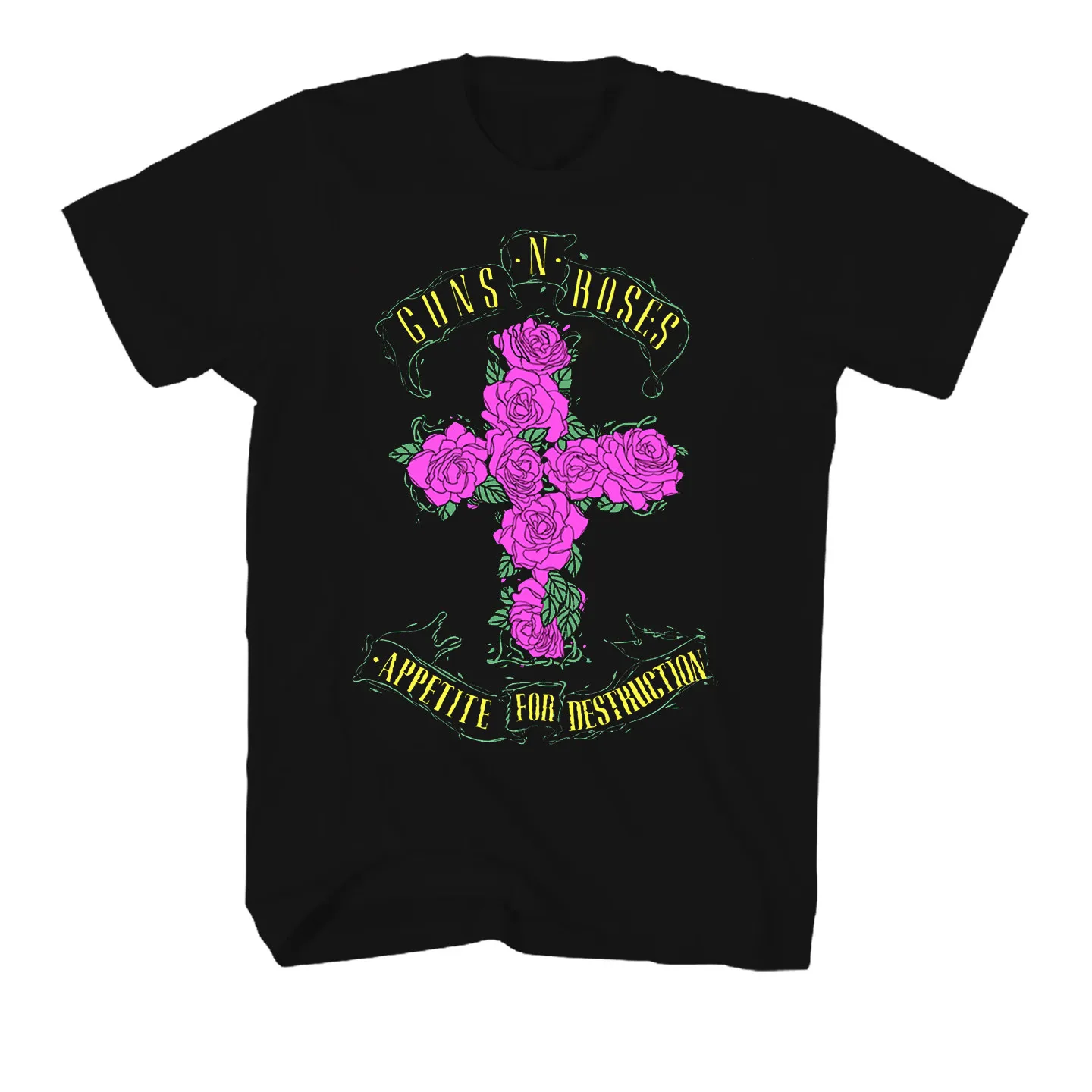 Guns N 'Roses: Guns N' Roses and Rose Band, Guns N 'Roses, Casual T-Shirt, Men's and Women's Luxury Band Brand Top 2026 - view 4