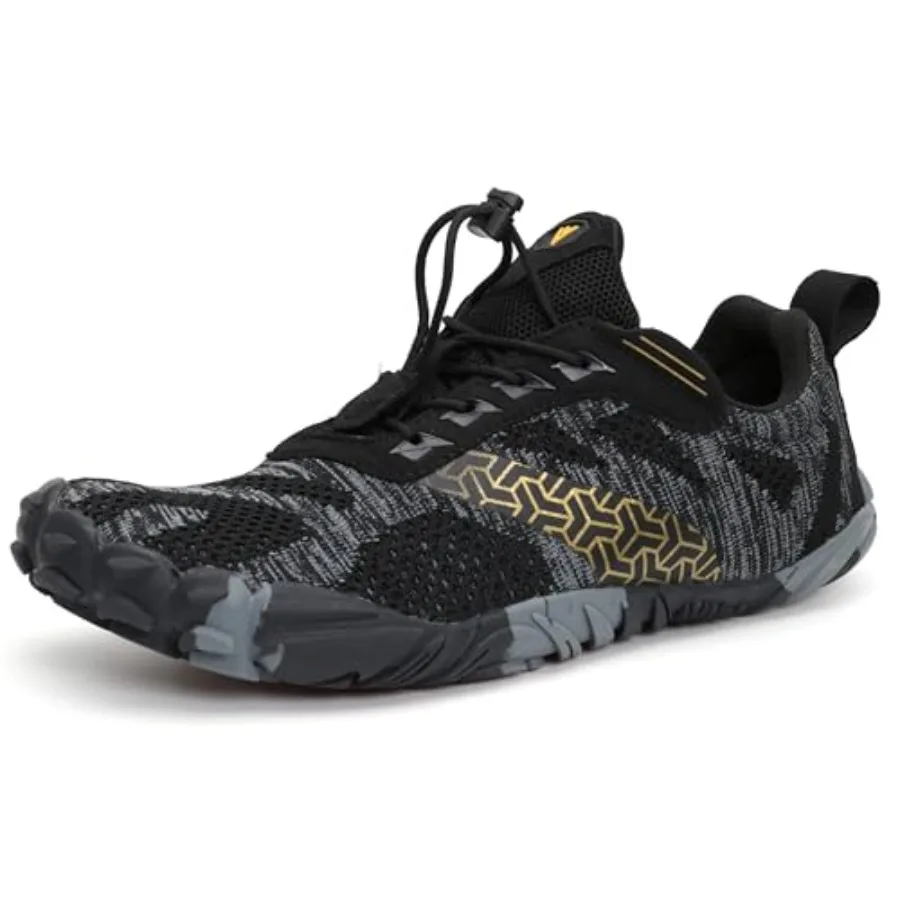 

WHITIN Men's Minimalist Trail Running Shoes Wide Toe Box Optimal Barefoot-Feel