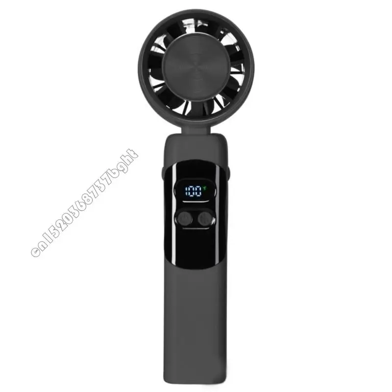 

Тихий фанат цифровой дисплей USB FAN мощный вентилятор 4000 мАч Портативный вентилятор -вентилятор, подходящий для спальни и