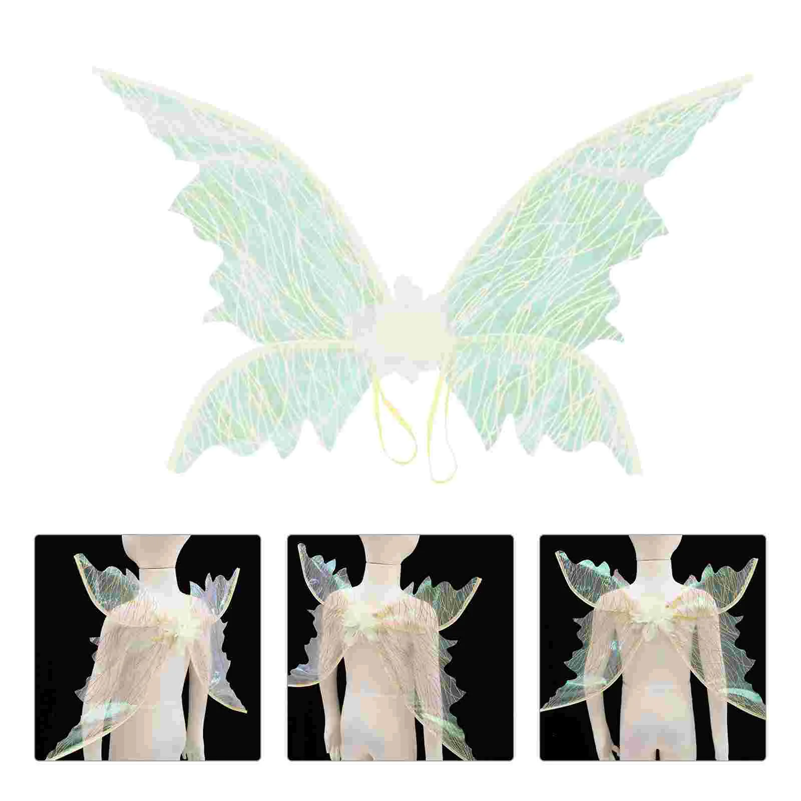 

Kids Clothes Bronzing Colorful Wings Fairy for Little Girls Adults