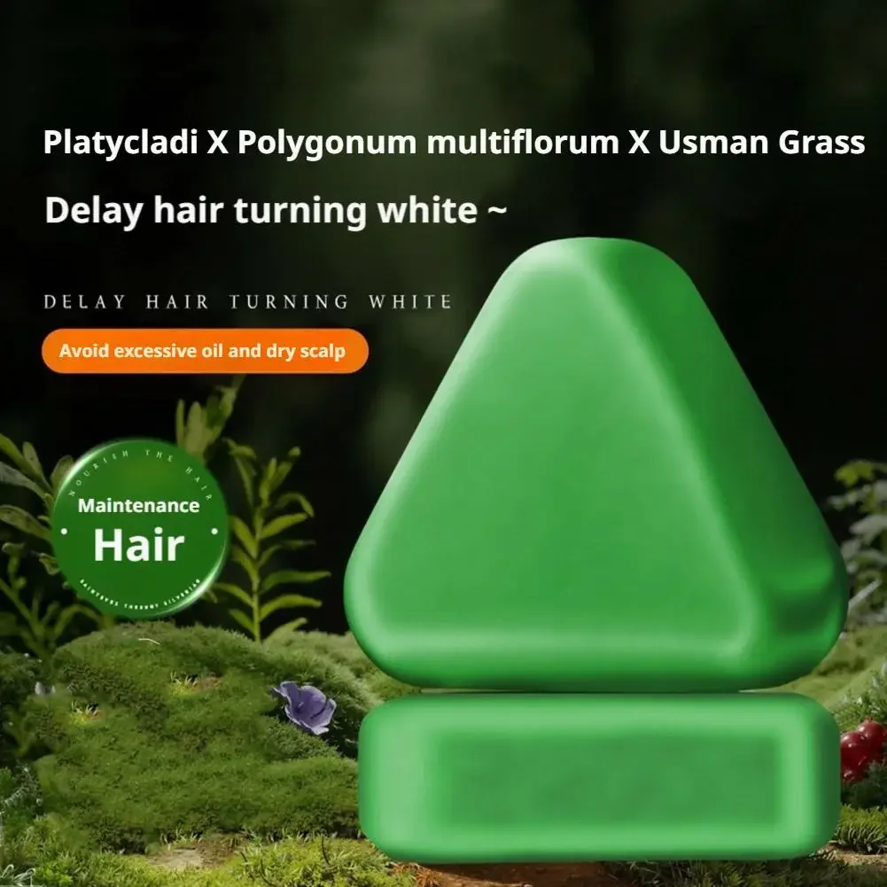 Orchidaceae Usman Grass Shampoo صابون يدوي الصنع بصيلات الشعر زيت منعش ساخن مهدئ مغذي للتحكم في الشعر والشعر F I9B0 #5