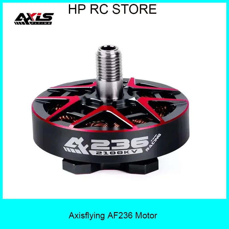 

Axisflying AF236 Racing Motor 1960KV/2100KV 6S Brushless Motor for 5/6inch RC FPV Freestyle Drone