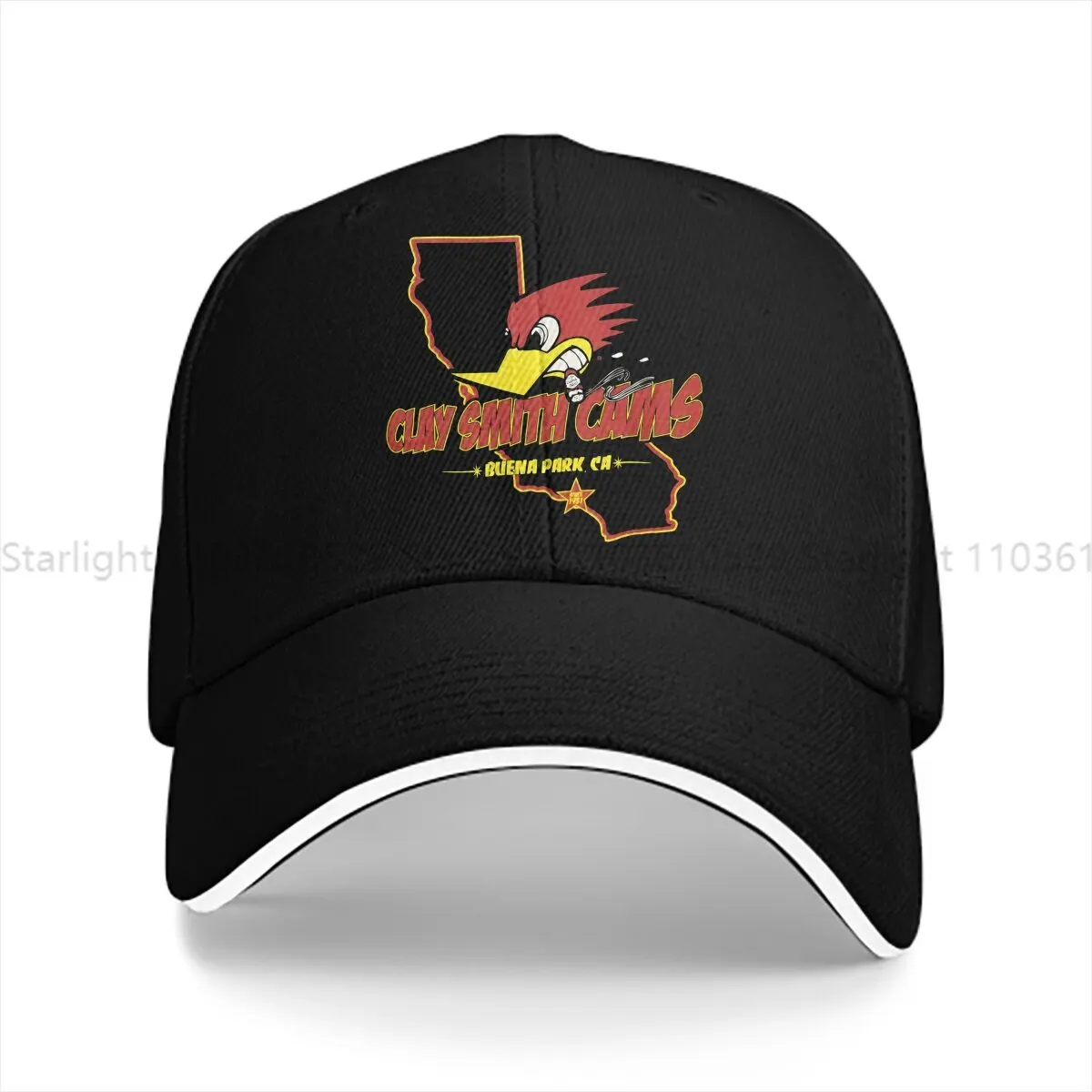 Pure Color Dad Hats Clay Smith Cams Mr. Horsepower Men's Hat Sun Visor Baseball Caps  Peaked Cap