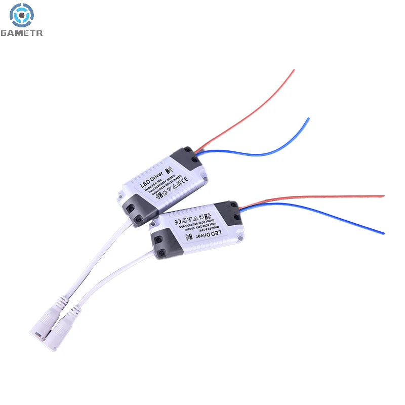 Controlador LED de 8/12/15/18/21W, fuente de alimentación, transformador regulable, luz LED impermeable